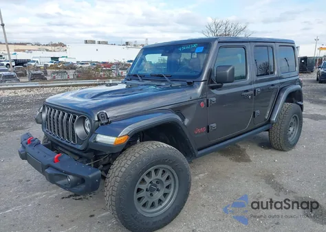 2021 Jeep Wrangler Unlimited Rubicon 4X4 z USA, uszkodzony, nr VIN 1C4JJXFM6MW538774
